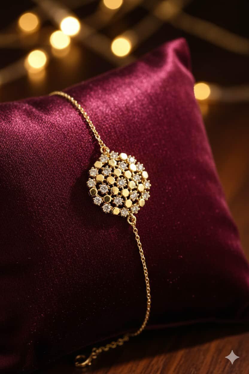 Bracelet Rosace Impériale Doré