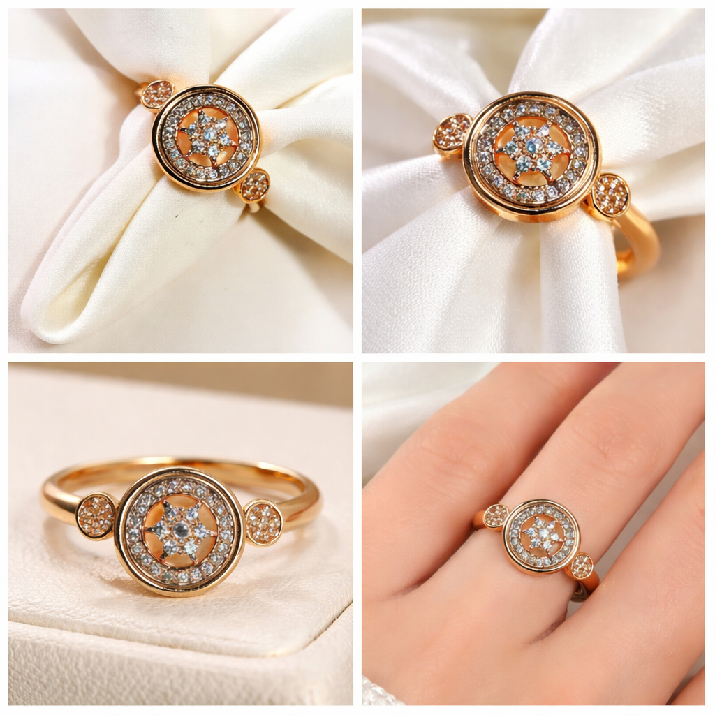 Bague Éclat Rose – Pierre Précieuse