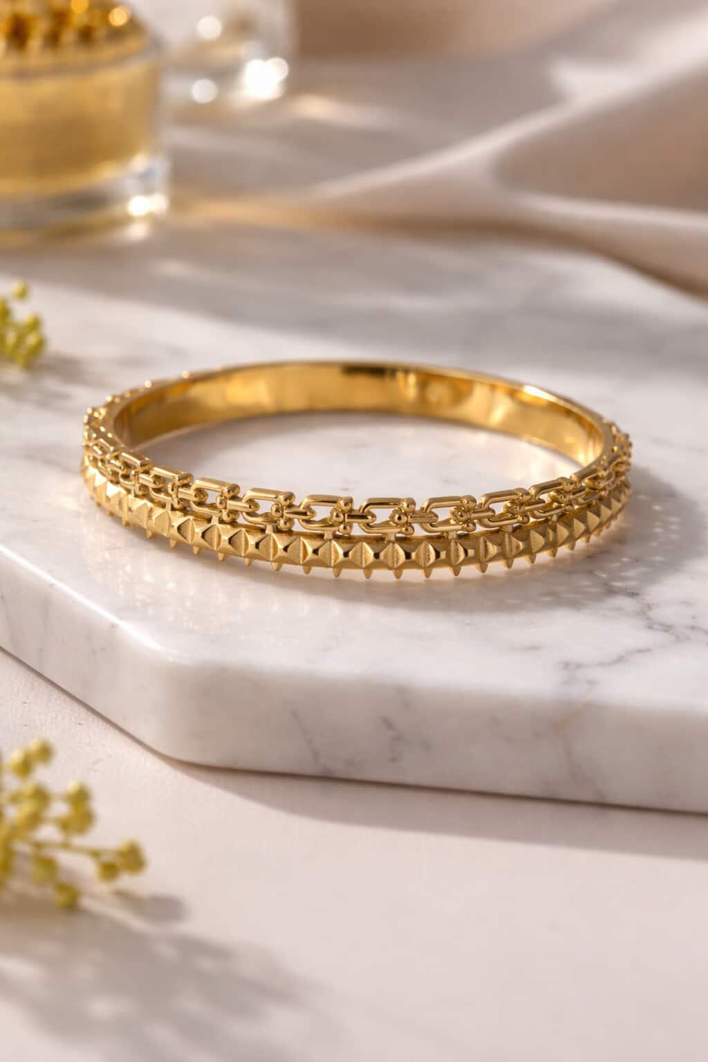 Bracelet Doré Élégance Intemporelle