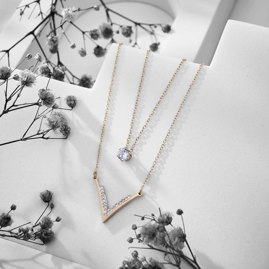 Collier Élégance V Cristalline