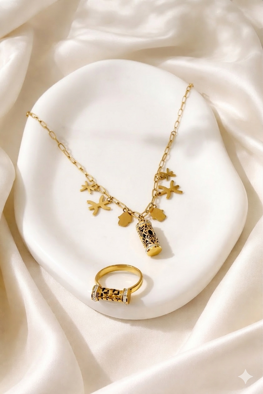 Parure Étoile Dorée